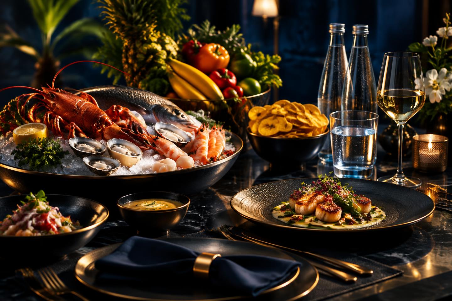 Conceptual restaurant concept industry imagery — not a KADULI facility