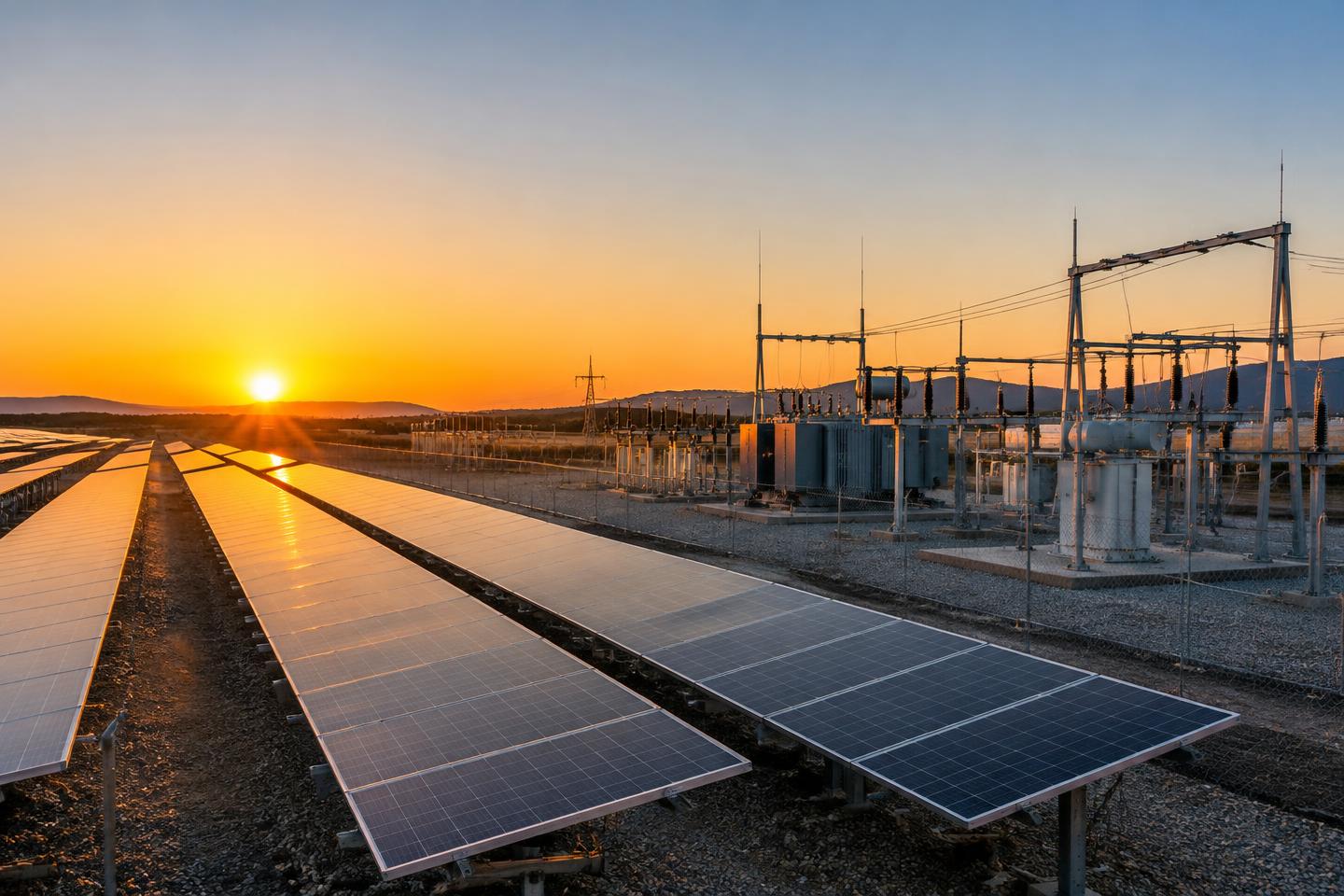 Industry concept illustrating ENERGY & INFRASTRUCTURE